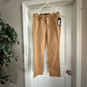 NYDJ Sheri Slim Jeans Hazel Wood Lift Tuck Size 8 NWT